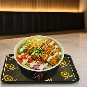 Crispy Chicken Salad.