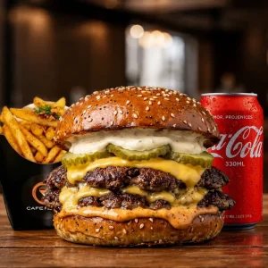 Midnight Melt Burger And Fries Drink