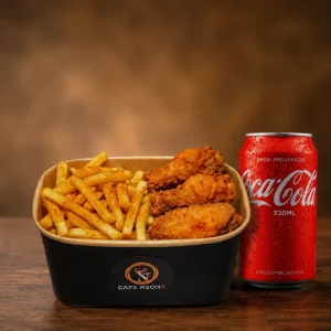 Neon7 Wings Meal Chips+Drink