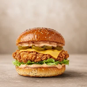 Spicy Cheese Burger